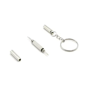 Portable Mini Keychain Multifunctional Steel Torx Screwdriver T7-T10 for Eyeglasses