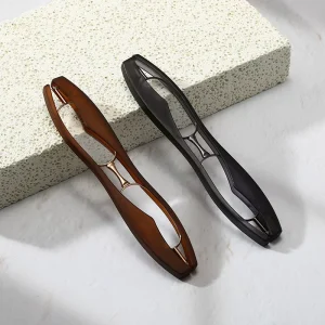 Portable Slim Square Reading Glasses PC or AC Frame Material Easy Storage Anti Blue Light Reading Lenses