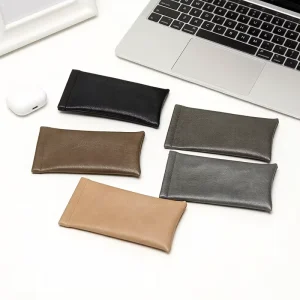 Portable Squeeze-Top Sunglasses Storage Pouch