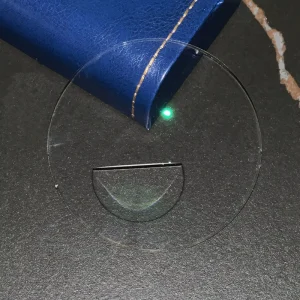 Practical High Quality Ophthalmic Lenses 1.499 Bifocal Optical Lenses Flat Round Invisible Top Eyeglasses Lenses