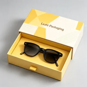 Premium Drawer Style Glasses Box Sliding Custom Eyewear Packaging for Luxury Sunglasses Optical Frames and Gift Sets