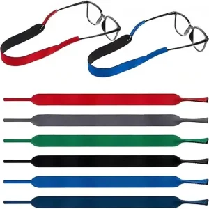 Premium SBR Neoprene Eyewear Retainer Strap Breathable Sunglasses Lanyard Elastic Glasses Holder for Men Women