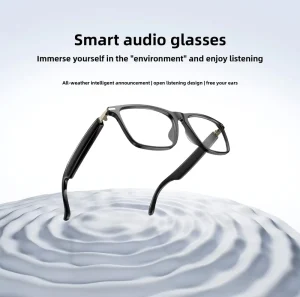 Premium Smart for Glasses AI Translation Waterproof Magnetic Charging 10m Wireless 1080P Video Call Music