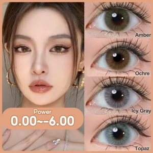 Prescription Magister Contact Lens Softlens Lentes De Contacto Power Fresh Look Myopia Colored Contact Lenses Pupilentes