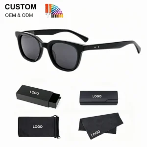 Price Round Black Sunglasses Promotional Gift Eyewear Fashion Round Frame Sunglasses UV400 Protection Eyewear
