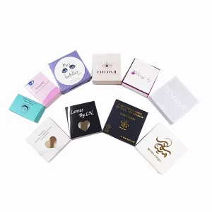 Private Label Contact Lens Cosmetic Box Packaging