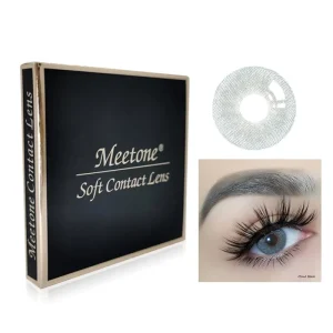 Private Label OEM Customized Paper Packaging Cosmetic Meetone Color Contact Lenses with Box