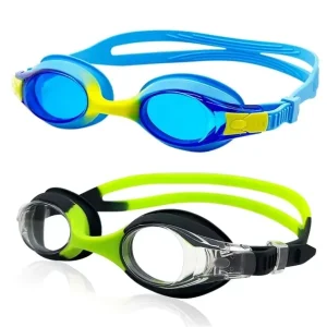 Professional Anti Fog Sports Eyewear for Kids Fashion Silicone Swim Goggles for Ages 3 14 Years