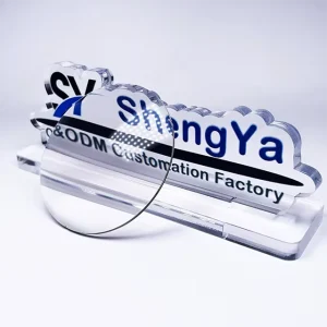 Professional Factory Optical Glass Lenses 1.56 HC Uncoated Single Vision White 1.67 1.74 UC CR39