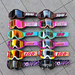 Professional Motocross Goggles UV400 Protection OTG Motorcycle Glasses Windproof Off-Road Racing Eyewear