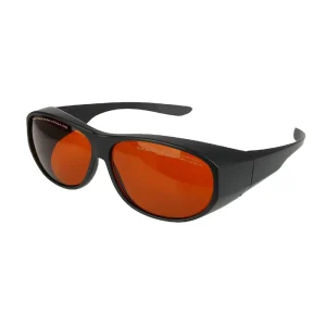 Professional OD6+ 200 540nm 800 1100nm Laser Safety Glasses for 532nm 808nm 1064nm Q Switched