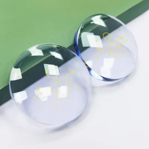 Progressive CR39 1.49 Lenses 1.56 Sf Semi finished Optical Prescription Lenses Blue Resin HMC for Eye Protection UV Protection