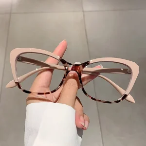 Progressive Cat-Eye Optical Eyeglass Frames for Women