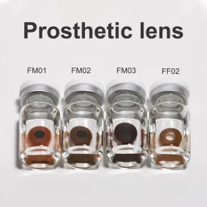 Prosthetic Soft Contact Lenses for Blind or Artificial Eyes