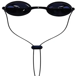 Protective Goggles Half Clear See Through Transparent Eye Protection 1 Pack Storage Box Included