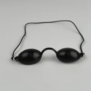 Protective Plastic Laser Patient Eye Mask for Blue, Red and Infrared Light Protection, 50g