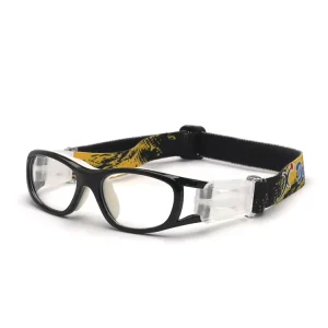 Protective Sports Goggles with Clear Lenses for Football, Basketball, Handball, and Outdoor Training