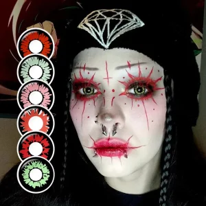 Pseyeche Cosplay Contact Lenses Lenses Eye Contact Colour Les Lentilles Pour Les Yeux Lentes De Contacto Halloween