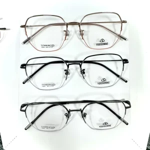 Pure Titanium Eyeglass Frames Lightweight Unisex