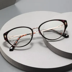 QUEJOEY Photochromic Plain Lenses Ultra light Full frame High end Blue light blocking Myopia Glasses
