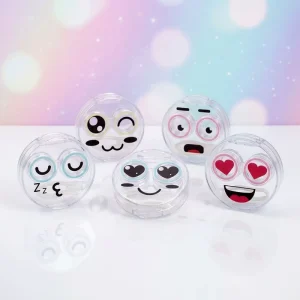 Quality Assurance Colorful square Plastic Contact Lenses Portable Care Box Designer Contact Lens Case