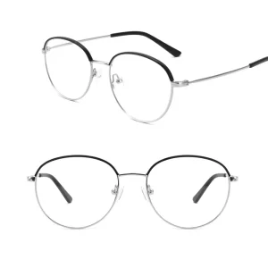 Quickly Delivery Custom Acceptable Metal Optical Titanium Round Eye Glasses In Stock