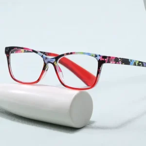 RM8124 Foldaway Presbyopic Reading Glasses, Spring-Loaded, Transparent High-Definition Lenses