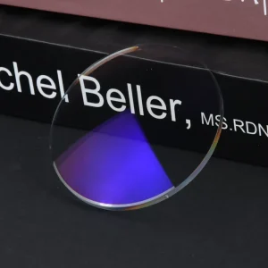 RX Blue-Block Two-Piece Resin Optical Lenses HMC Style Factory Direct Custom