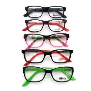 Random-Assorted Acetate Kids Optical Frames for Babies