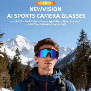Ready to Ship AI Smart Glasses with Camera IMX219 1080P Video Sunglasses Dropshipping Online Best Seller Smart Eyewear