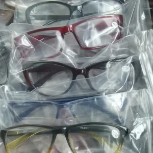 Ready to Ship Various Colors Plastic Metal Rectangle Reading Glasses Frames Power Random Eyeglass Readers Clearance Stock