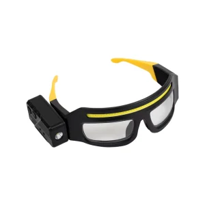 Rechargeable Headlight Glasses Ultra Bright Motion Sensor Safety Goggles Light 5 Modes Work Headlight Hands Free Light