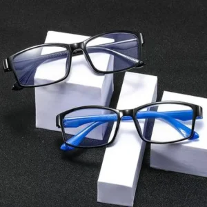 Rectangle Frame Reading Glasses and Anti Blue Light Glasses for Men and Women