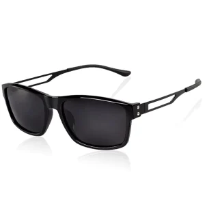 Rectangle Polarized Men’s Driving, Fishing and Cycling Sunglasses UV400 TAC Lenses 9112