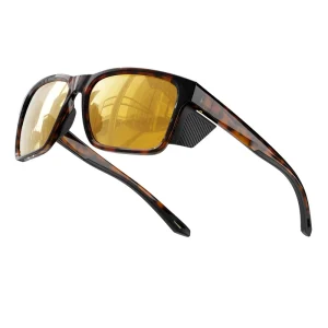 Rectangle Polarized TR90 Sports Sunglasses UV400 Anti-Glare Mountaineering Climbing Hiking