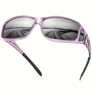 Rectangular Over-Glasses Frames for Men and Women