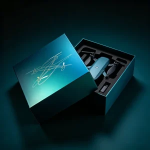 Recyclable Paper Aircraft Accessory Storage Box with Custom Divider Insert Large Scale Factory Production