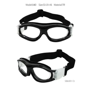 Red Lightweight Basketball Sports Glasses for Men