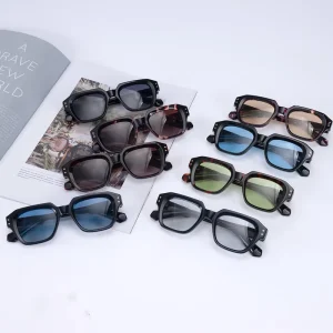Retro Acetate Frames Polarized Sunglasses Women Luxury Eyewear Men Female Personality Celebre Street Look Sun Glasses