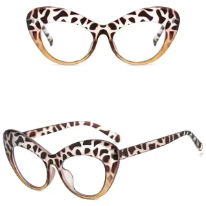 Retro Cat Eye Acetate Full Rim Prescription Optical Frames for Women