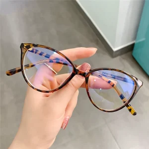 Retro Classic Eye Cat Glasses Women Blue Light Blocking Glasses Frames Lunettes Fashion Lentes Ladies Glass Custom