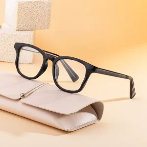 Retro Custom Logo Photochromic Anti Blue Light UV400 Sunglasses for Women Men
