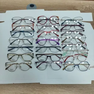 Retro Metal Optical Frames Stock Clearance Mixed Trendy Durable Lightweight Unisex Stylish Daily Wear Eyeglasses Frame Eyewear