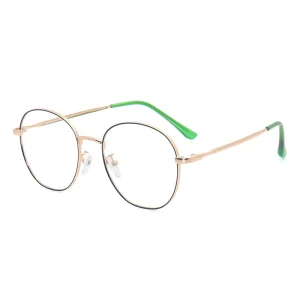 Retro Metal Round Optical Eyeglass Frames