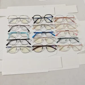 Retro Mixed Metal Optical Frames