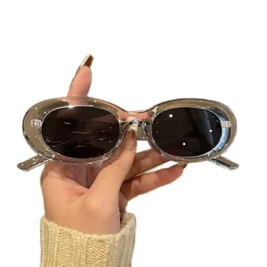 Retro Oval Small Frame Sunglasses for Women and Men Custom Logo