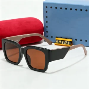 Retro Oversized Square Sunglasses for Men and Women
