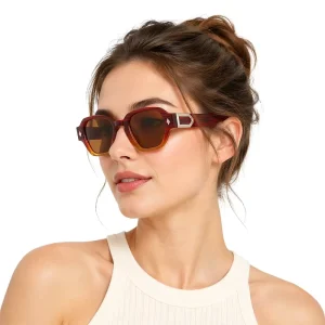 Retro Polarized Sunglasses UV400 PC Lenses Unisex