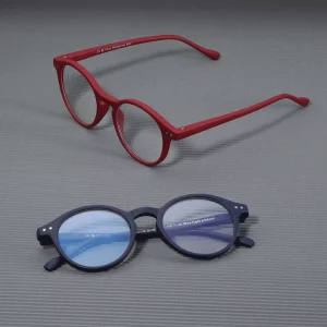 Retro Reading Glasses Anti-Blue-Light Eyewear for Men and Women