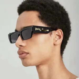 Retro Rectangle Square Sunglasses for Men